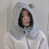 Family Sprinkle Boucle Balaclava_Adult (Light Gray)