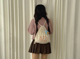 String Backpack - Fish