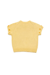 Mini Flower Short Knit [Yellow]