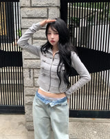 デルフ アイスウォッシュ ワイド デニム パンツ
