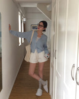 [MADE/Summer ver added!] Day, Round Pendant Cardigan