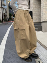 バルーンタックカーゴパンツ (4C)