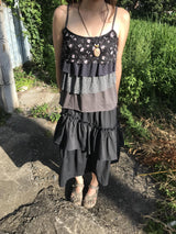 momo flower layered sleeve