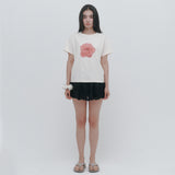 Basic Rose T-shirt (Cream)
