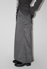 SHIRRING LONG SKIRT