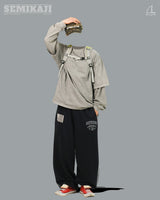 [SEMADE] Short Essential Salt Pigment Sleeve 에센셜 솔트 피그먼트 슬리브 (반팔)