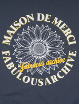 UNISEX Sunflower Circlogo レギュラーフィット スウェットシャツ ネイビー (FCF1TS327M)