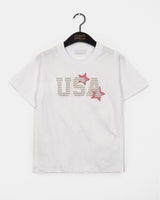 Yuset USA Vintage Patch Short Sleeve T-Shirt