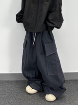 non-fade cargo balloon pants