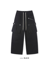 Zipper banding cargo pants