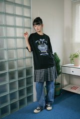 26SS★ DTPリボンクジラ半袖Tシャツ