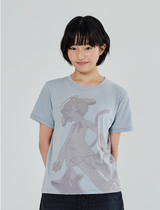 キャットガールインスペースTシャツ