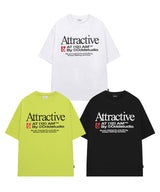 アトラクティブグラフィックオーバーフィットTシャツ