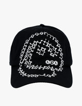 AAS LOGO BASEBALL CAP BLACK