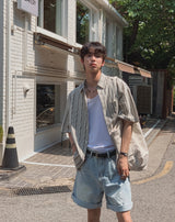 Derryan Linen Short Sleeve Shirt