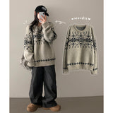 Cahu overfit Nordic knitwear