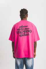 Psycho B*tches パフプリントTシャツ