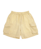 Loose Fit Utility Linen Set_Yellow