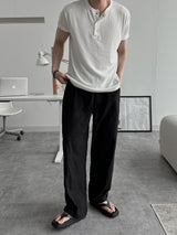 ASCLO Pastel Nylon Wide Pants (8color)