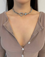 パール2チェーンネックレス/pearl two chain necklace