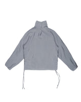  BUTTONNECK SHIRRING BLOUSE