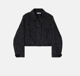 [Unisex] モヘアウールクロップジャケット(Crop ver.)(2color)