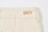 PUPPY EMBROIDERED CREAM DYED STRAIGHT DENIM code 26226