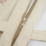 Hierarchy Studios - Ivory Wide Spider Lily Totebag