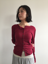 ロゼ バンディング カットアウト スカート (3color)