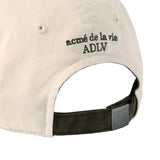 24FW TWO TONE APPLIQUE PATCH BALL CAP KHAKI