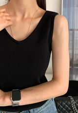 Cook Two-Way Knit Sleeveless / 4 colors