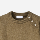 Bis Diagonal Button Knit