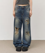 Hike Damage Denim