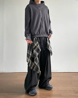 Geo Curve Hoodie Zip-up