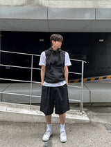 Nylon Hood Vest