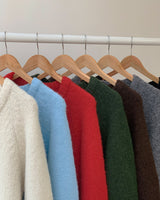 Mohair V-neck Knit
