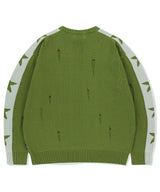 STAR CRASH KNIT CREWNECK