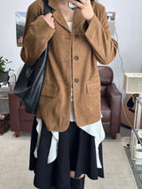 SUEDE BASIC JACKET