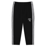 LINE POINT SHORT LEGGINGS [BLACK]