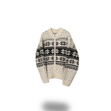 [F/W] スノーノルディックニットジップアップ(3color)