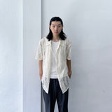 Geometric Openwork Shirt