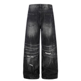 Zeni Washed Wide Denim