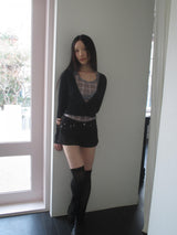retro stud shorts