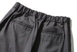 ストライプバミューダパンツ (Dark Grey)