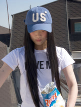 Lucky Clover Cap-Blue