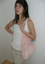 Linen Shirring Sleeveless Top_Ivory