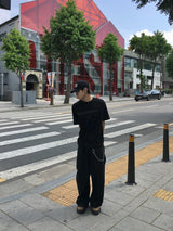 A-N ベーシックワイドデニムパンツ 2C