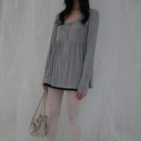 shirring button layer t
