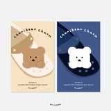 3D Chanibear Silicon Charm (2-color set)