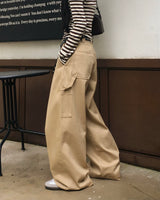 Middle Carpenter Detail Long Pants